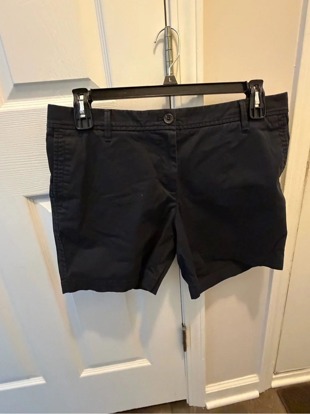 Talbots black Cotton Bermuda Shorts